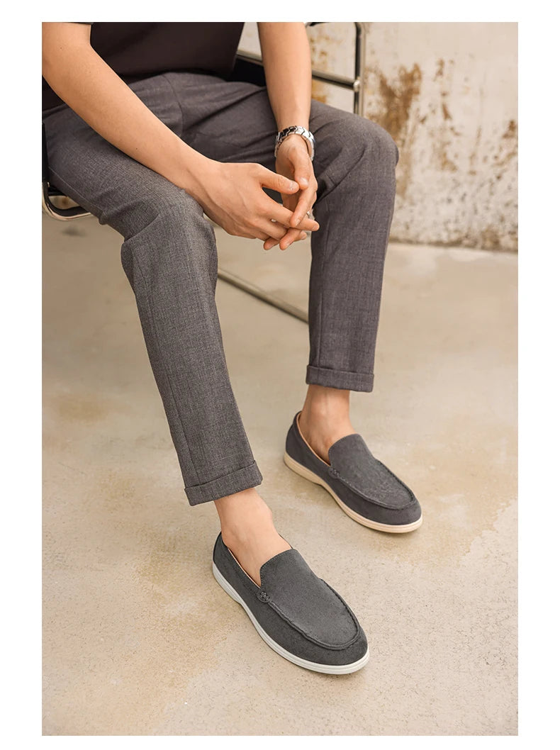 Mocassins de Camurça Granum