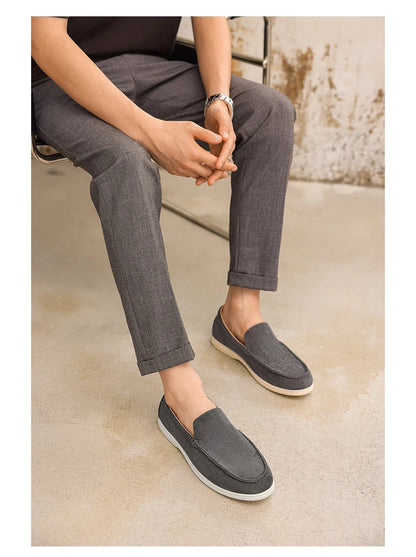Mocassins de Camurça Granum